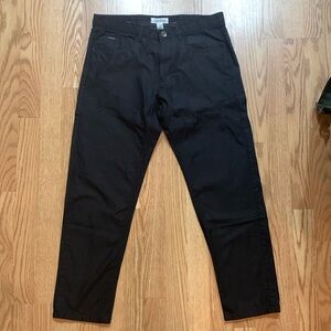 Calvin Klein Men’s 32x30 Black Cotton Chino Pants